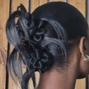 Up-do styling