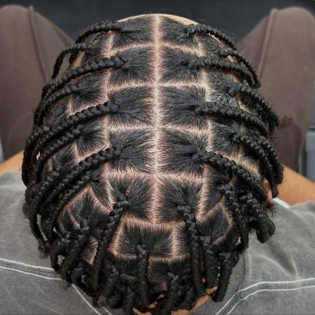 Single braids (MENS)